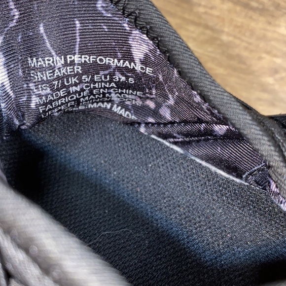 Fabletics Marin Performance sneaker black size 7 - Picture 7 of 8